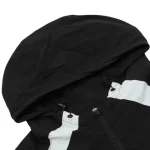 Corteiz Black/White Alcatraz Windbreaker