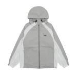 Corteiz Grey/White Alcatraz Windbreaker